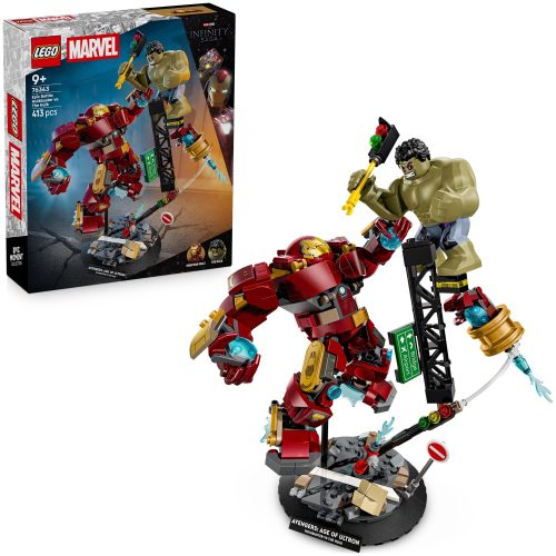 LEGO Marvel Super Heroes, Lego® Marvel Super Heroes 76343 Duell der Giganten: Hulkbuster vs. Hulk 9+ Jahre