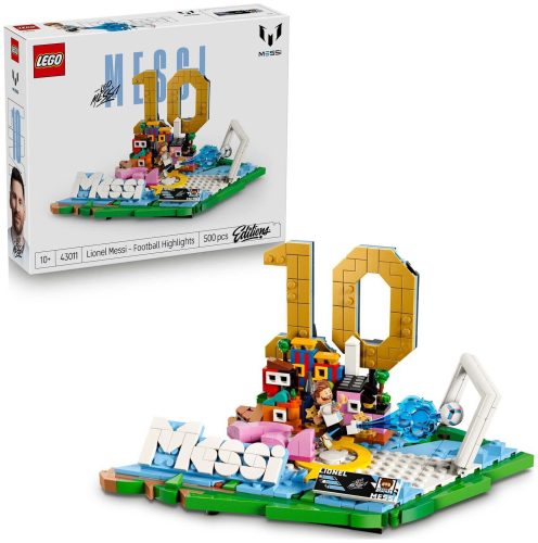 LEGO, LEGO® - 43011 Lionel Messi – Fussball-Highlights, Multicolor