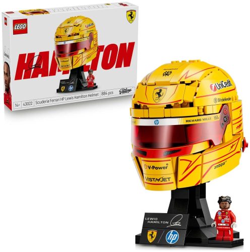 LEGO, LEGO® - 43022 Scuderia Ferrari HP Lewis Hamilton Helm, Multicolor