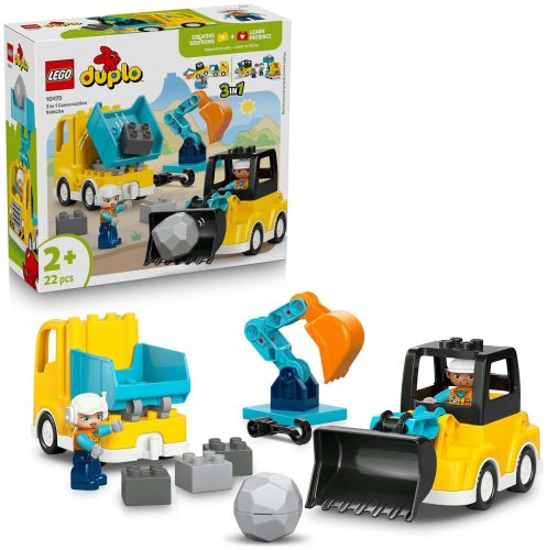 LEGO, LEGO® - 10475 Baufahrzeuge ? 3-in-1-Set, Multicolor