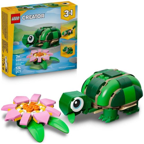 LEGO, LEGO® - 31377 Schildkröte mit Seerose, Multicolor
