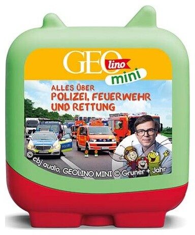 Clever Tonie Hörfigur GEOlino Mini - Alles über Polizei, Feuerwehr und Rettung