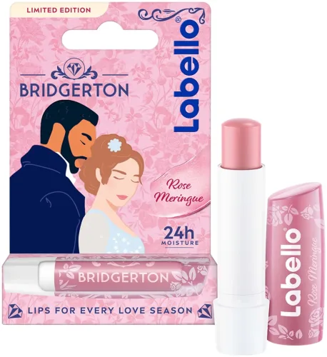 Nivea, Nivea - Bridgerton Lipbalm, 4.8G, Rose Meringue