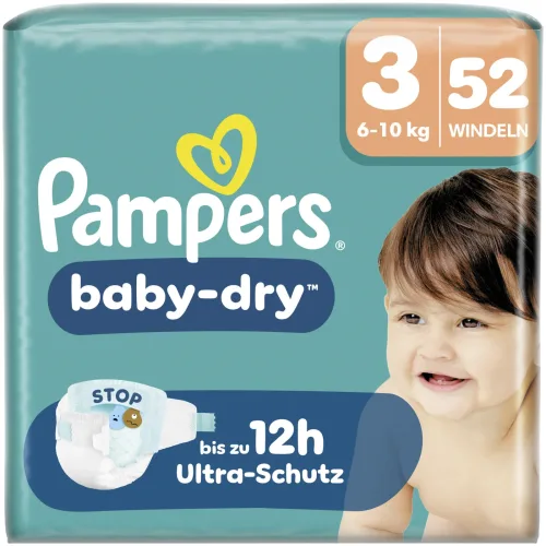 Pampers Baby Dry Grösse 3 52 Stück