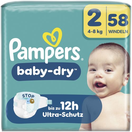 Pampers Baby Dry Grösse 2 58 Stück