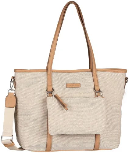 Tom Tailor, Tom Tailor Jamila Shopper Handtaschen 1 ct Weiss Damen