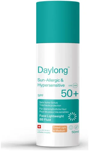 Daylong, Daylong - Sun-Allergic & Hypersensitive Face Lightweight BB Fluid SPF 50+, 50 ml
