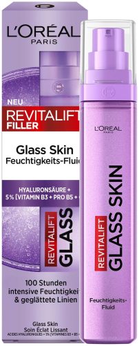 L'Oréal Paris - Revitalift Filler Glass Skin Feuchtigkeits-Fluid, 50 ml