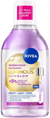 Nivea, NIVEA Luminous Skin Glow Mizellenwasser (400ml)