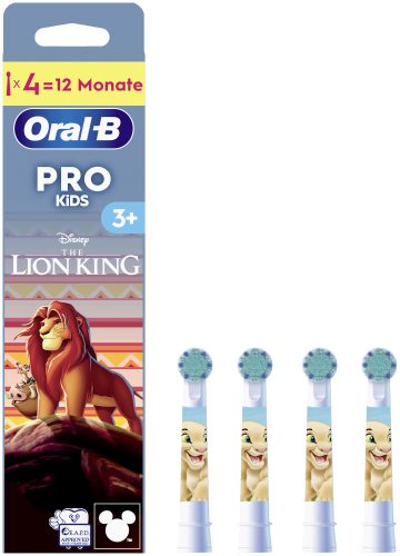 Oral-B, Oral-B Aufsteckbürsten "Pro Kids 3+ König der Löwen" Extra weiche Borsten, ab 3 Jahren