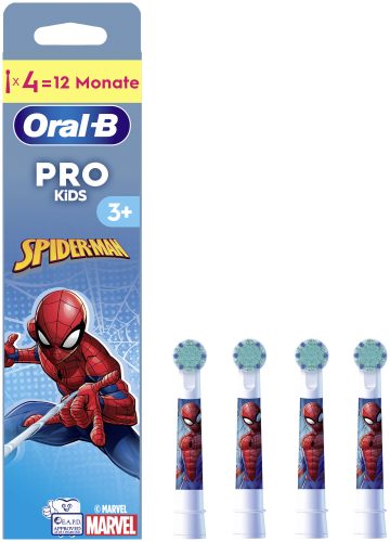 Oral-B, Oral-B Aufsteckbürsten "Pro Kids 3+ Marvel Spiderman" extra weiche Borsten, ab 3 Jahren
