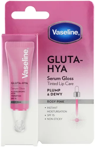 Vaseline, Vaseline - Gluta-Hya Lip Serum, 10 ml, Rosy Lips