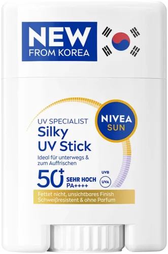Nivea, Nivea Silky UV Stick Lsf50+ 15 g