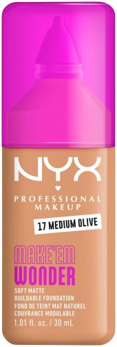 NYX-PROFESSIONAL-MAKEUP, NYX-PROFESSIONAL-MAKEUP - Make 'EM Wonder Foundation, 30 ml,  Medium Olive
