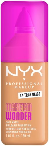 NYX-PROFESSIONAL-MAKEUP, NYX-PROFESSIONAL-MAKEUP - Make 'EM Wonder Foundation, 30 ml,  True Beige