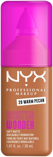 NYX-PROFESSIONAL-MAKEUP, NYX-PROFESSIONAL-MAKEUP - Make 'EM Wonder Foundation, 30 ml,  Warm Pecan