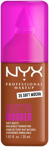 NYX Professional Makeup Make 'EM Wonder Foundation 35 Soft Mocha, 30ml