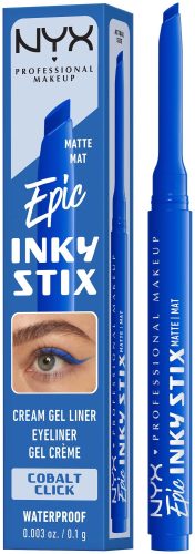 NYX-PROFESSIONAL-MAKEUP - Epic Inky Stix Cream Gel-Eyeliner Waterproof, 0.1 g, Cobalt