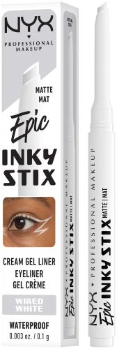 NYX-PROFESSIONAL-MAKEUP - Epic Inky Stix Cream Gel-Eyeliner Waterproof, Whired White