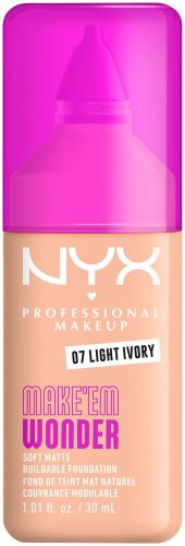 NYX-PROFESSIONAL-MAKEUP - Make 'EM Wonder Foundation, 30 ml,  Light Ivory