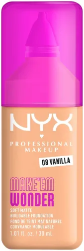 NYX-PROFESSIONAL-MAKEUP, NYX-PROFESSIONAL-MAKEUP - Make 'EM Wonder Foundation, 30 ml,  Vanilla