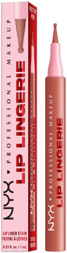 NYX-PROFESSIONAL-MAKEUP - Lip Lingerie Lip Liner Stain Seamless All Day Stain Waterproof, 1 ml, After Hours
