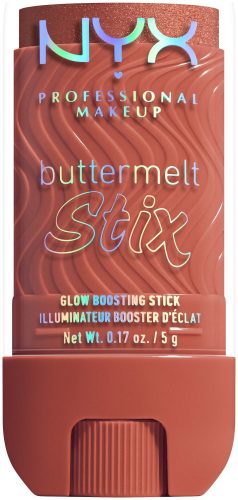 NYX-PROFESSIONAL-MAKEUP - Buttermelt Stix Glow Boosting Stix bis zu 8h Halt, 5 g, Left On Melt