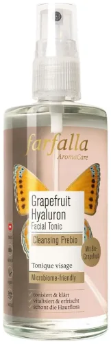 farfalla, farfalla - GrapefruitHyaluronFacialTonic,CleansingPrebio, 100  ml