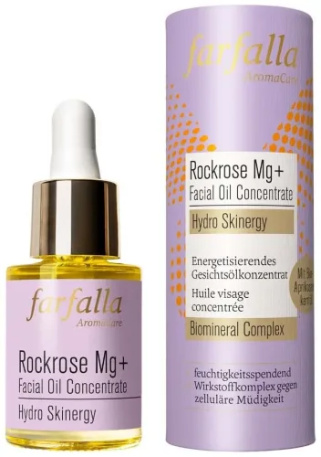 farfalla - RockroseMg+FacialOilConcentrate,HydroSkinergy, 15 ml