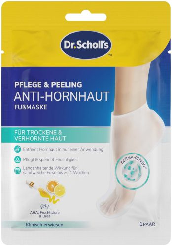 Scholl - Dr s Anti-Hornhaut Fussmaske, 2 Stück