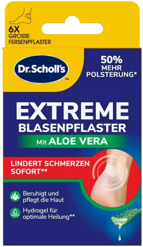 Scholl - Dr s Blasenpflaster Aloe Vera, 6 Stück