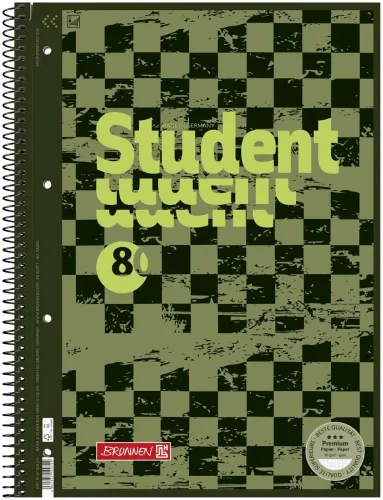 Brunnen Fast Wheels Collegeblock A4 kariert