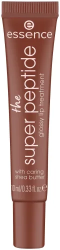 Essence, Essence - Glossy Lip Treatment, The Super Peptide, 10 ml, Plumfection!