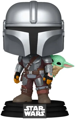 Funko, POP Star Wars: M&G- Grogu (Mudhorn Armor)