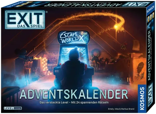 Kosmos, Kosmos EXIT- Das Spiel Adventskalender: Das versteckte Level, Partyspiel