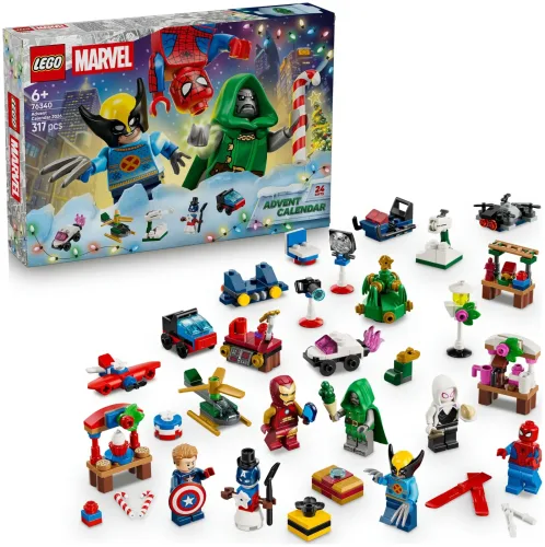 LEGO® GmbH, LEGO ? Marvel Adventskalender 2026 Superhelden für Kinder 76340