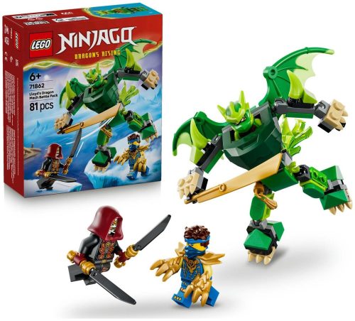 LEGO® - 71862 Lloyds Drachen-Mech Battle Set, Multicolor