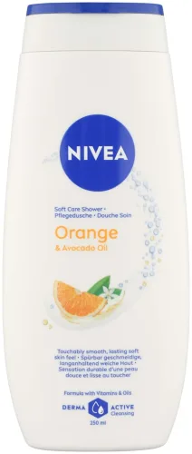 Nivea - Pflegedusche Orange & Avocado Oil, 250 ml