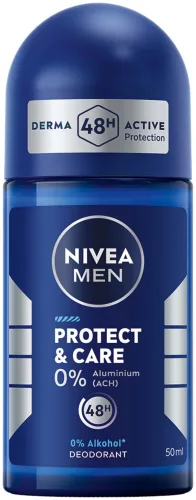 Nivea, Nivea - Protect & Care Deo Roll-on Male, 50 ml