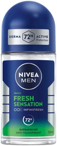 Nivea, Nivea - Roll-on Fresh Sensation Male, 50 ml