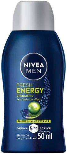Nivea, Nivea MEN Pflegedusche Energy Mini Fl 50 ml