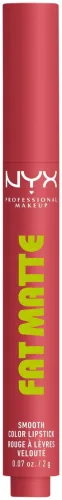 NYX-PROFESSIONAL-MAKEUP, NYX-PROFESSIONAL-MAKEUP - Fat Matte Smooth Lippenstift, 2 g,  Blush Blanket