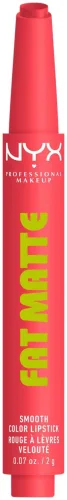NYX-PROFESSIONAL-MAKEUP, NYX-PROFESSIONAL-MAKEUP - Fat Matte Smooth Lippenstift, 2 g,  Pink Puff