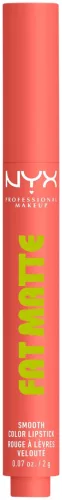 NYX-PROFESSIONAL-MAKEUP, NYX-PROFESSIONAL-MAKEUP - Fat Matte Smooth Lippenstift, 2 g,  Cashmere Cutie
