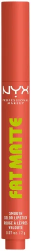 NYX-PROFESSIONAL-MAKEUP, NYX-PROFESSIONAL-MAKEUP - Fat Matte Smooth Lippenstift, 2 g,  Cozy Whipped