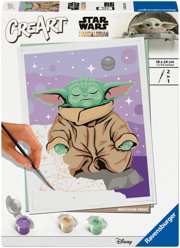 Star Wars CreArt - Malen nach Zahlen - Grogu 12+ Jahre