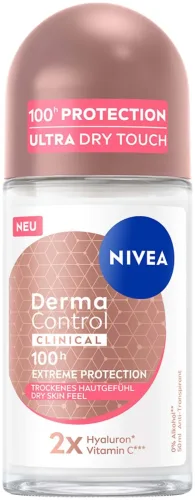 Nivea, Nivea - Deo Derma Dry Control Maximum Roll-on Female, 50 ml