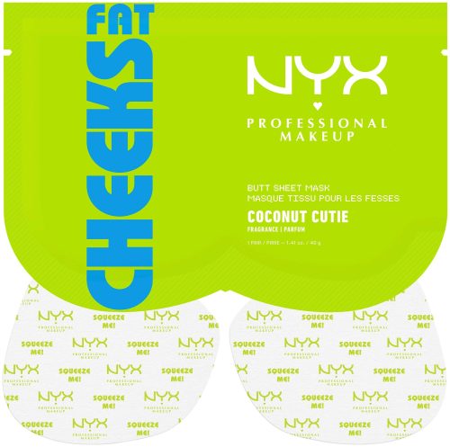 NYX-PROFESSIONAL-MAKEUP, NYX-PROFESSIONAL-MAKEUP - Fat Cheeks Po-Tuchmaske Coconut Cutie, 40 ml, Transparent