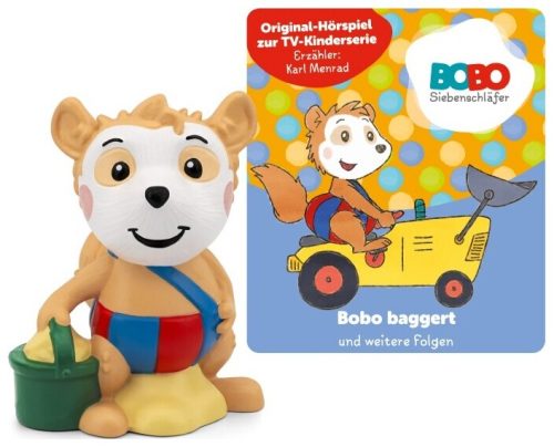 Tonies, Tonie Hörfigur Bobo Siebenschläfer: Bobo baggert und weitere Folgen