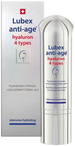 Lubex, LUBEX ANTI-AGE hyaluron 4 types Fl 30 ml